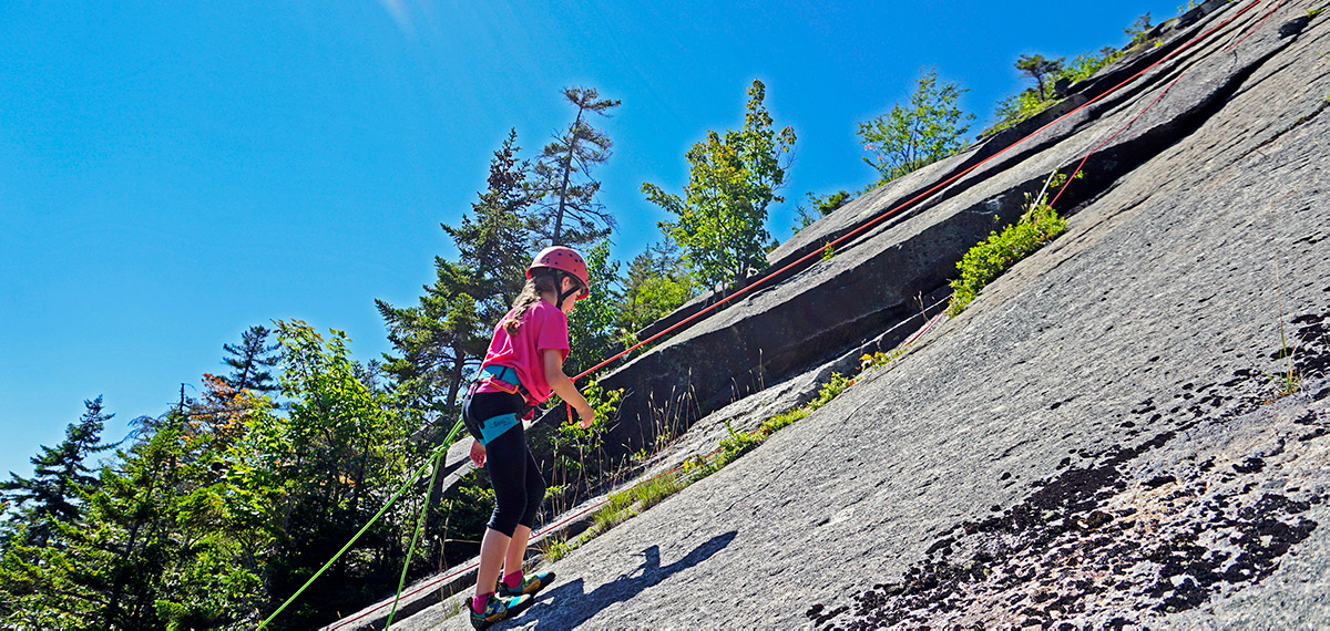 rock climbing for beginners at bretton woods